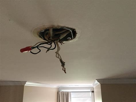 junction box in basement ceiling not working|ceiling junction box replacement.